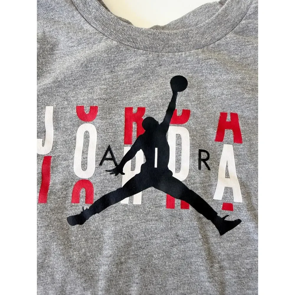JORDAN HIGH BRAND SCRAMBLE Boys 4T Long Sleeve Graphic Tee